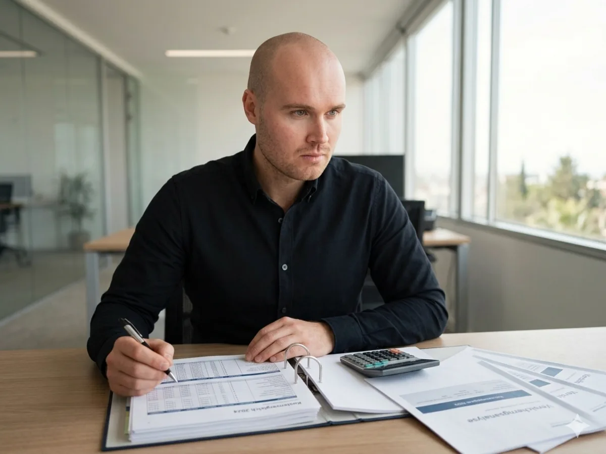 Kostenanalyse mit Taschenrechner