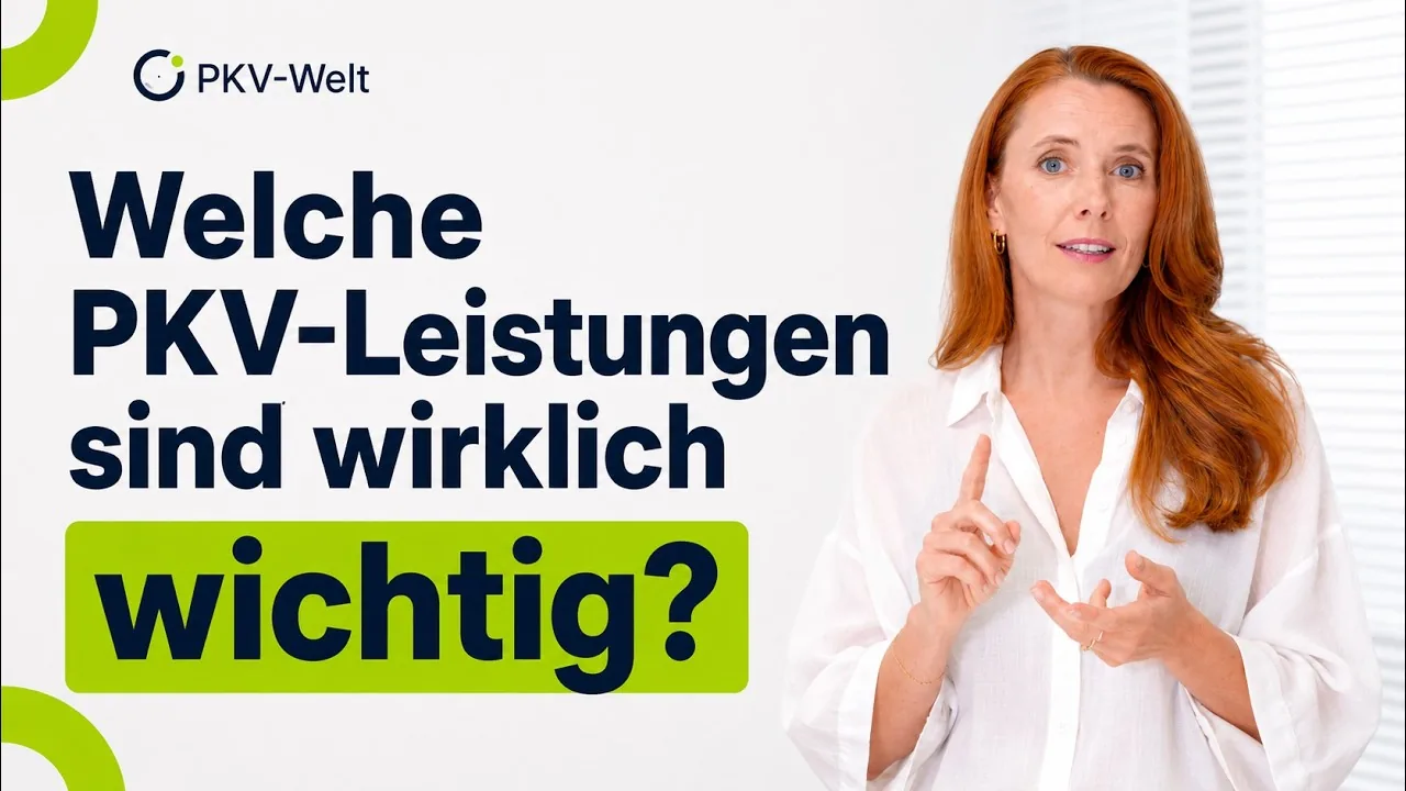 Vorschaubild zum Video: PKV-Leistungen: Welche Leistungen wirklich wichtig sind