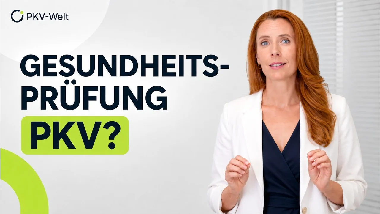 Vorschaubild zum Video: PKV-Gesundheitsprüfung: Was wird gefragt und worauf müssen Sie achten?