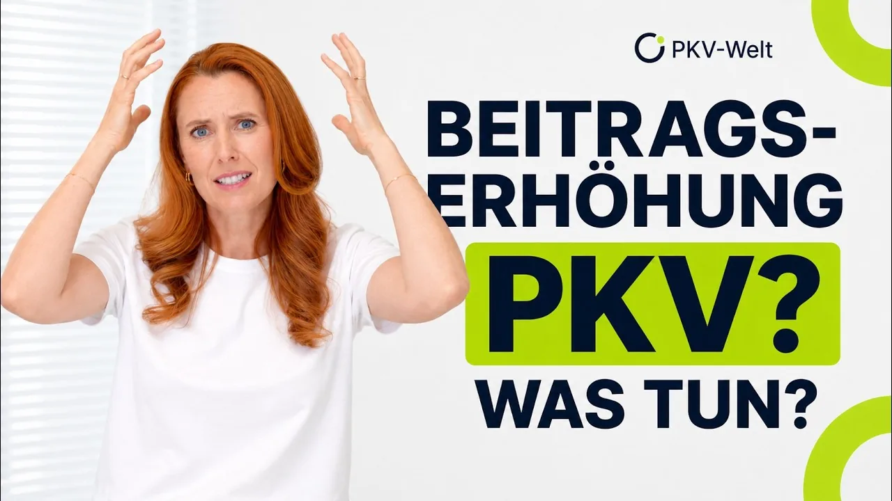Vorschaubild zum Video: PKV-Beitragserhöhung: Was Sie jetzt tun können