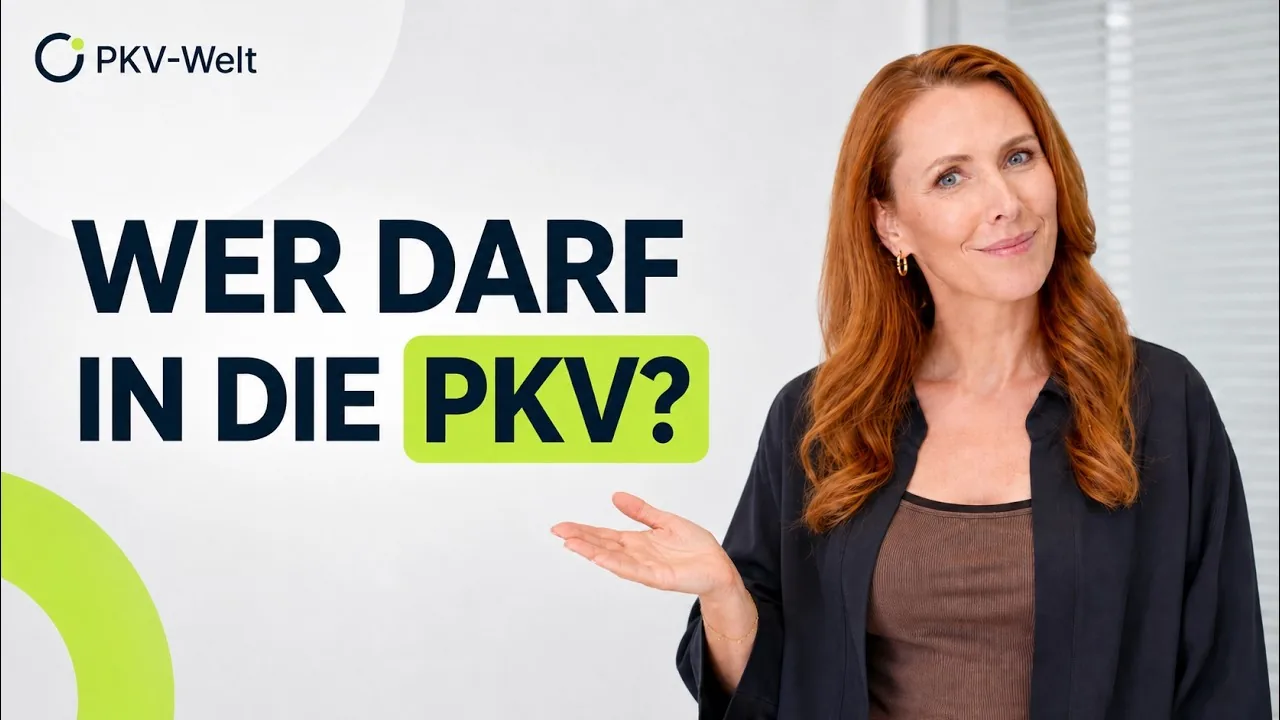 Vorschaubild zum Video: PKV-Voraussetzungen 2026: Wer darf sich privat krankenversichern?